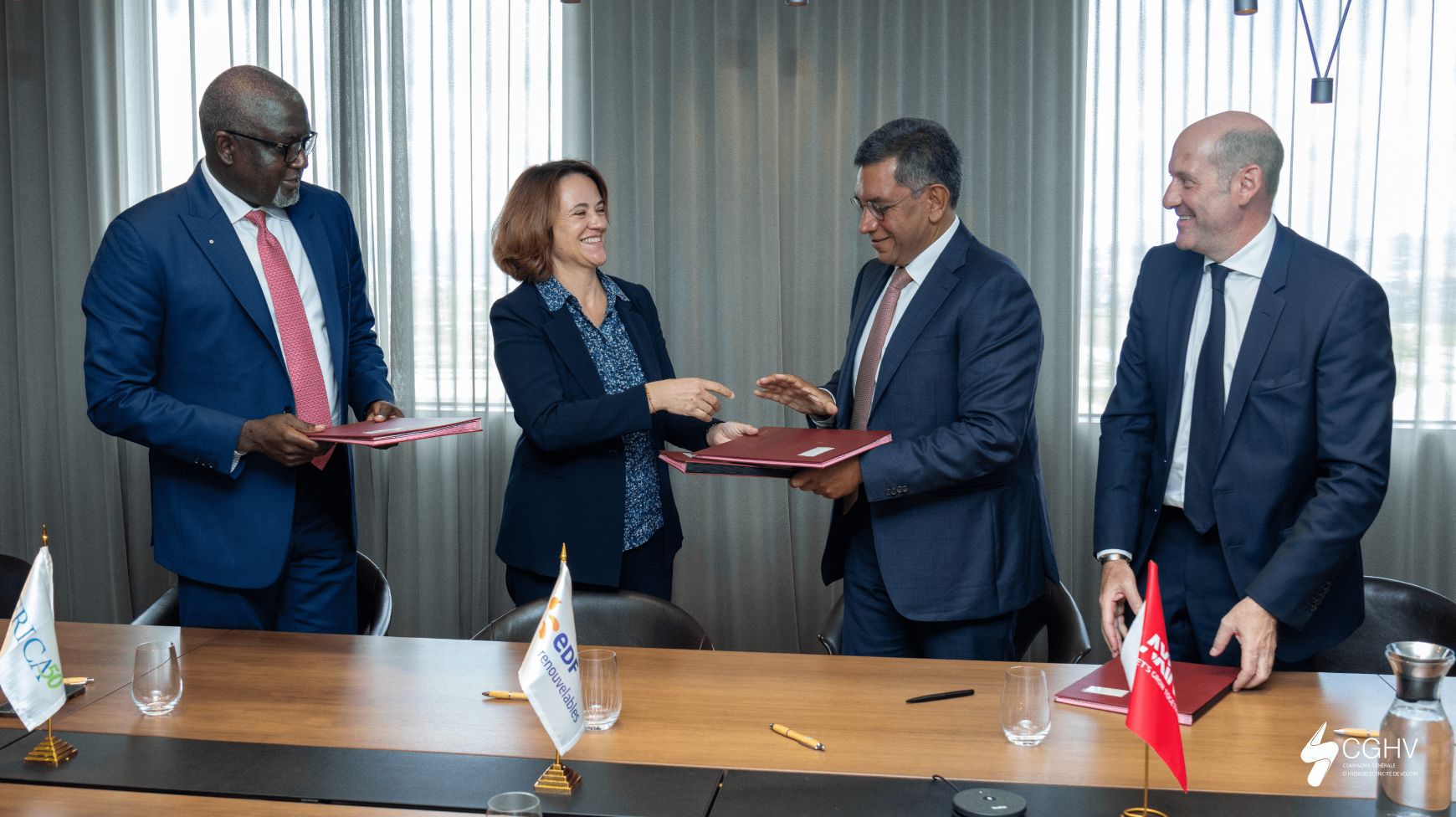 Dr Hery EDF Rejoint le projet hydroélectrique Volobe Amount