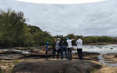 Ambodilazana : Les représentants de EDF et Africa 50 sur site