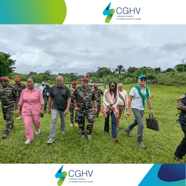 Officiels et équipe CGHV